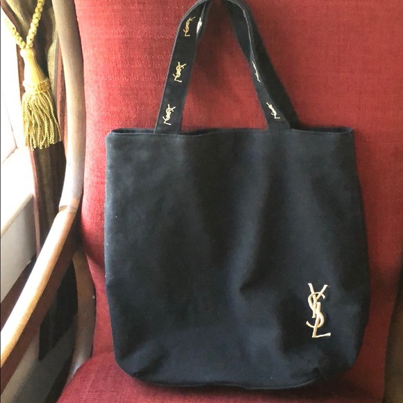 ysl canvas tote bag